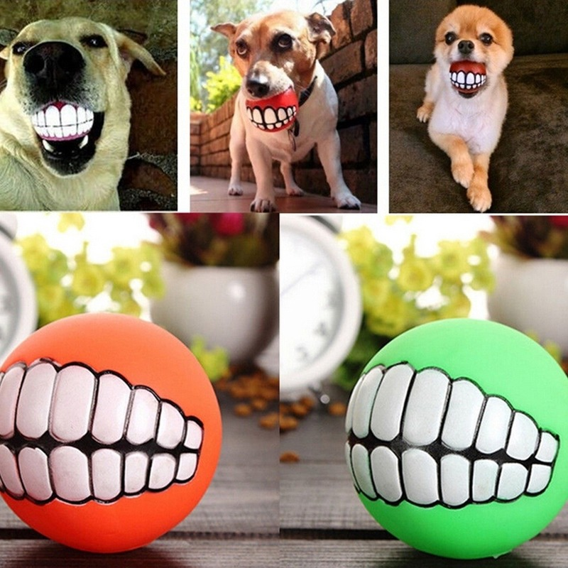 Brinquedo para Cachorro Bola Sorriso Envolvente