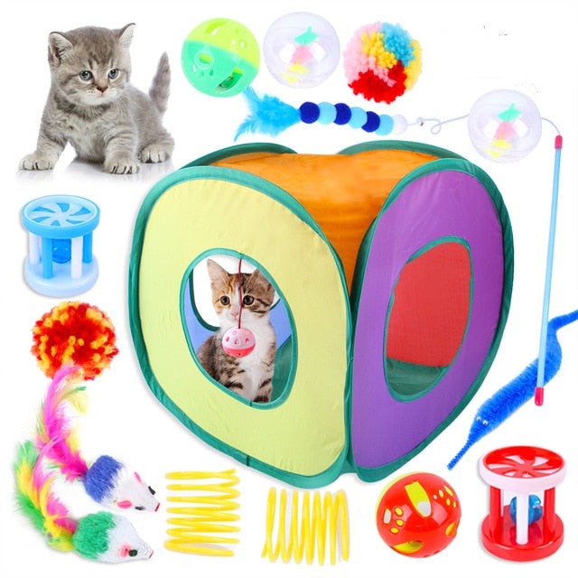 Brinquedos para Gatos Kit Completo Exclusivo