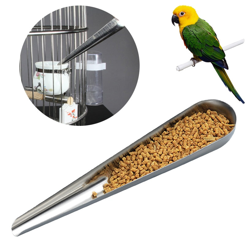 Colher de Aço Inoxidável para Pássaros